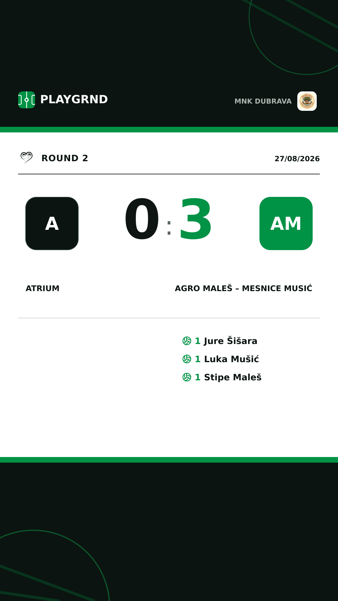 Instagram artwork: Atrium 0:3 Agro Maleš – Mesnice Musić