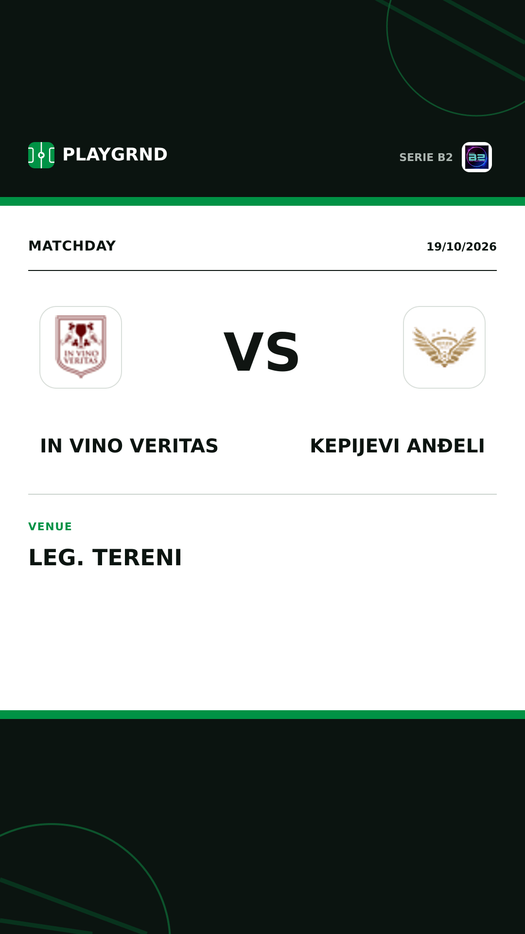 Instagram artwork: IN Vino Veritas vs Kepijevi Anđeli