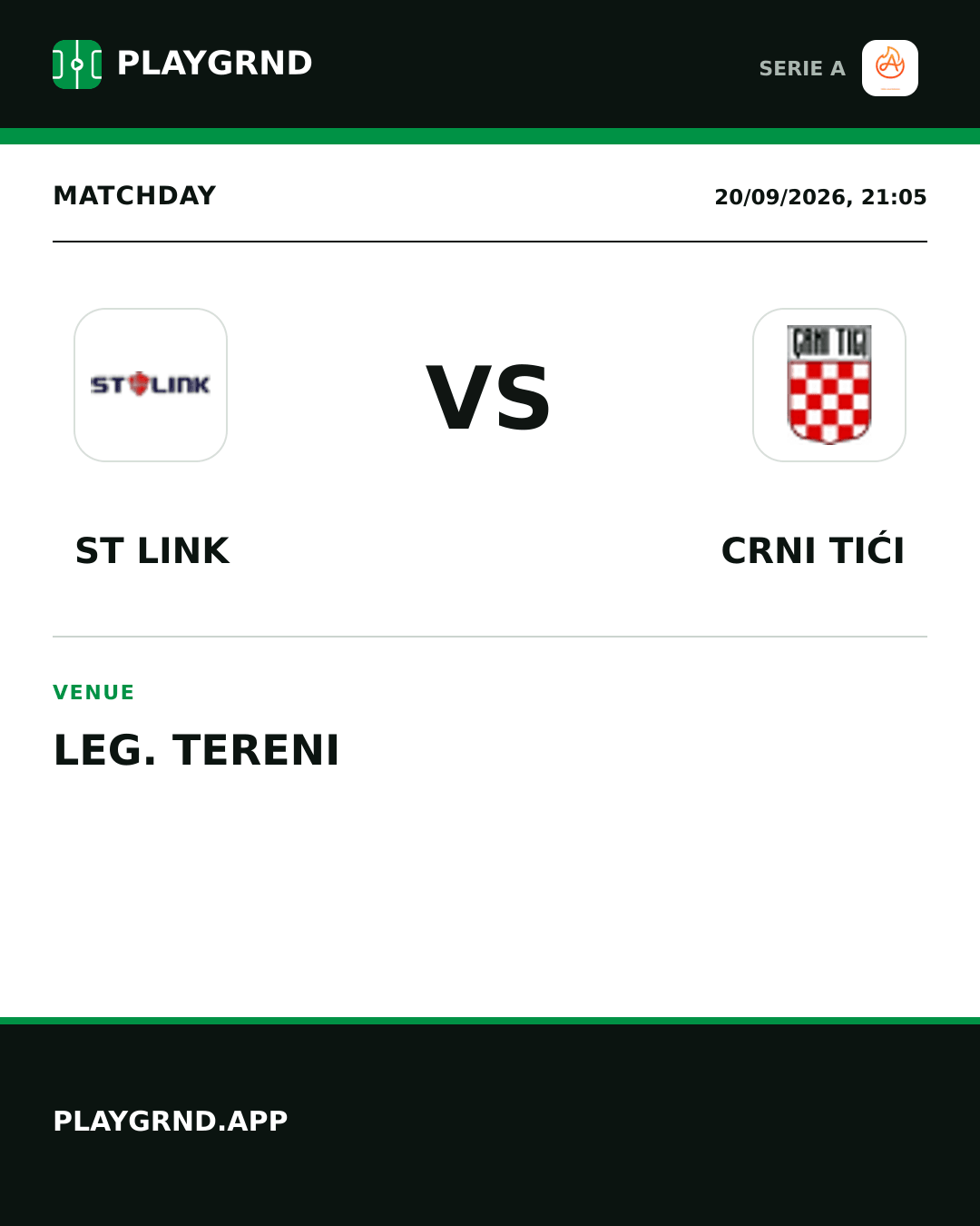 Instagram artwork: ST Link vs Crni Tići
