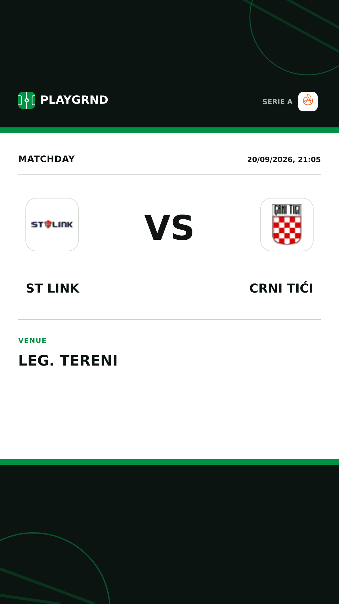 Instagram artwork: ST Link vs Crni Tići