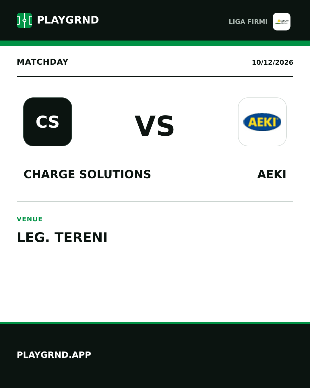 Instagram artwork: Charge Solutions vs AEKI