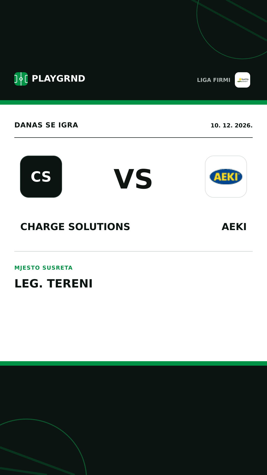Instagram slika: Charge Solutions vs AEKI