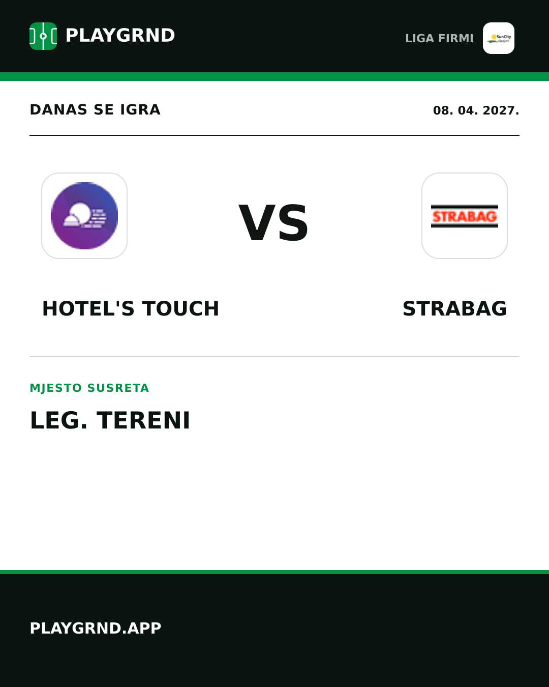 Instagram slika: Hotel's Touch vs Strabag