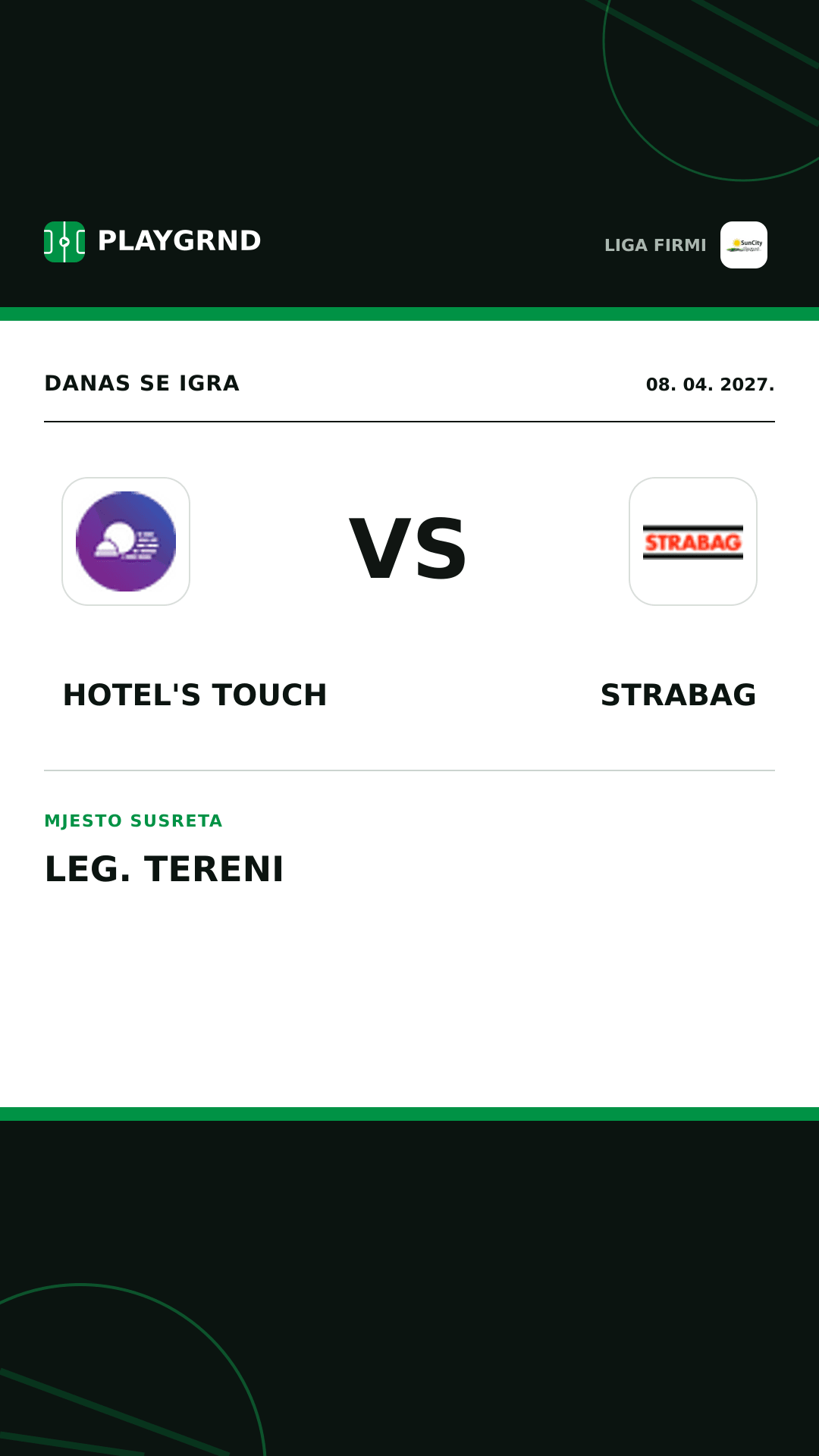 Instagram slika: Hotel's Touch vs Strabag
