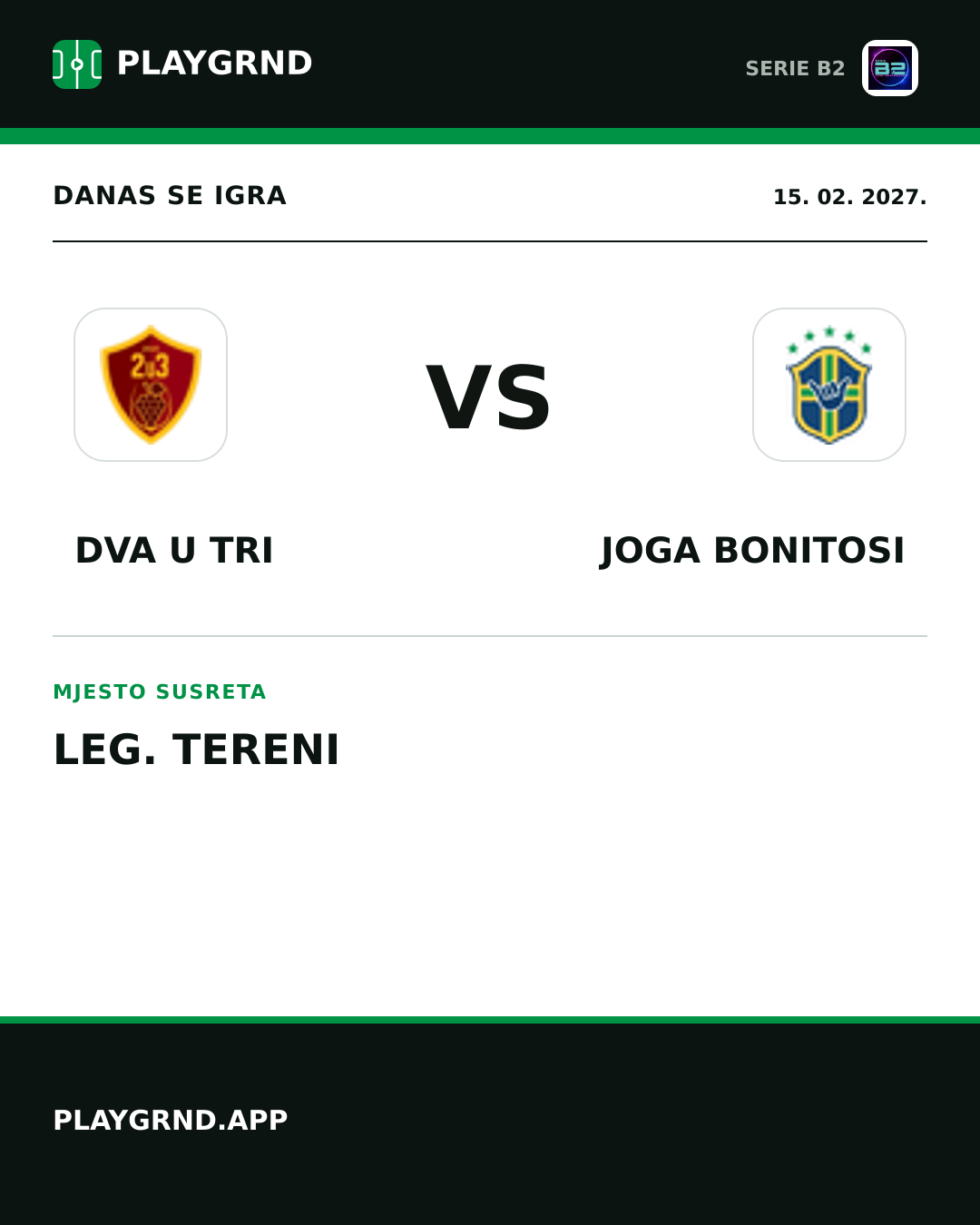 Instagram slika: Dva U Tri vs Joga Bonitosi