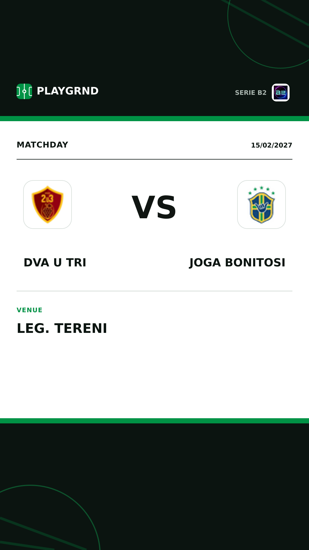 Instagram artwork: Dva U Tri vs Joga Bonitosi