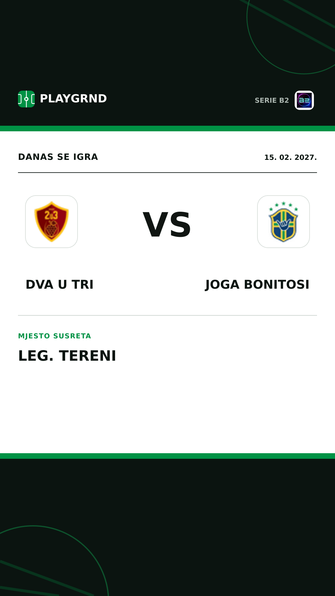 Instagram slika: Dva U Tri vs Joga Bonitosi