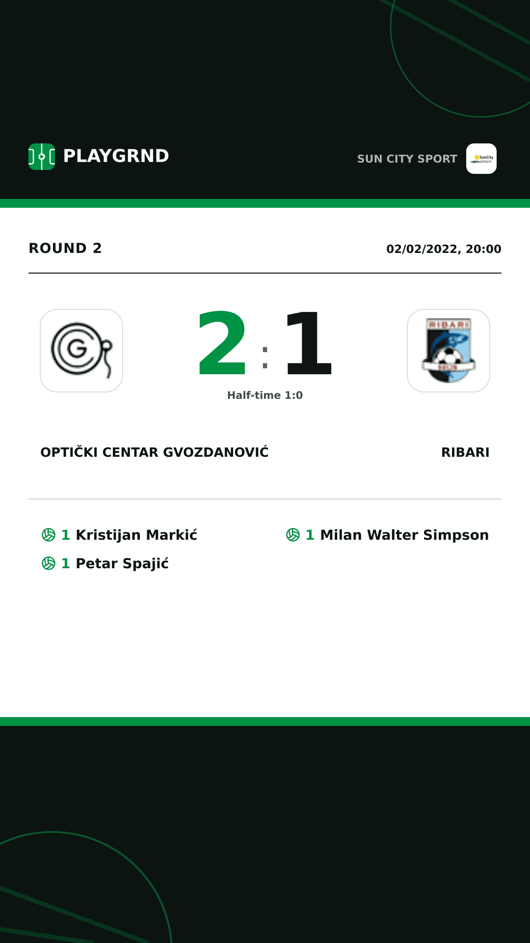 Instagram artwork: Optički Centar Gvozdanović 2:1 Ribari