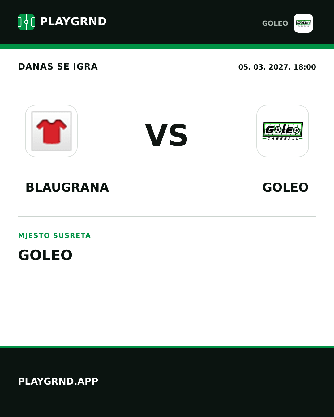 Instagram slika: Blaugrana vs Goleo