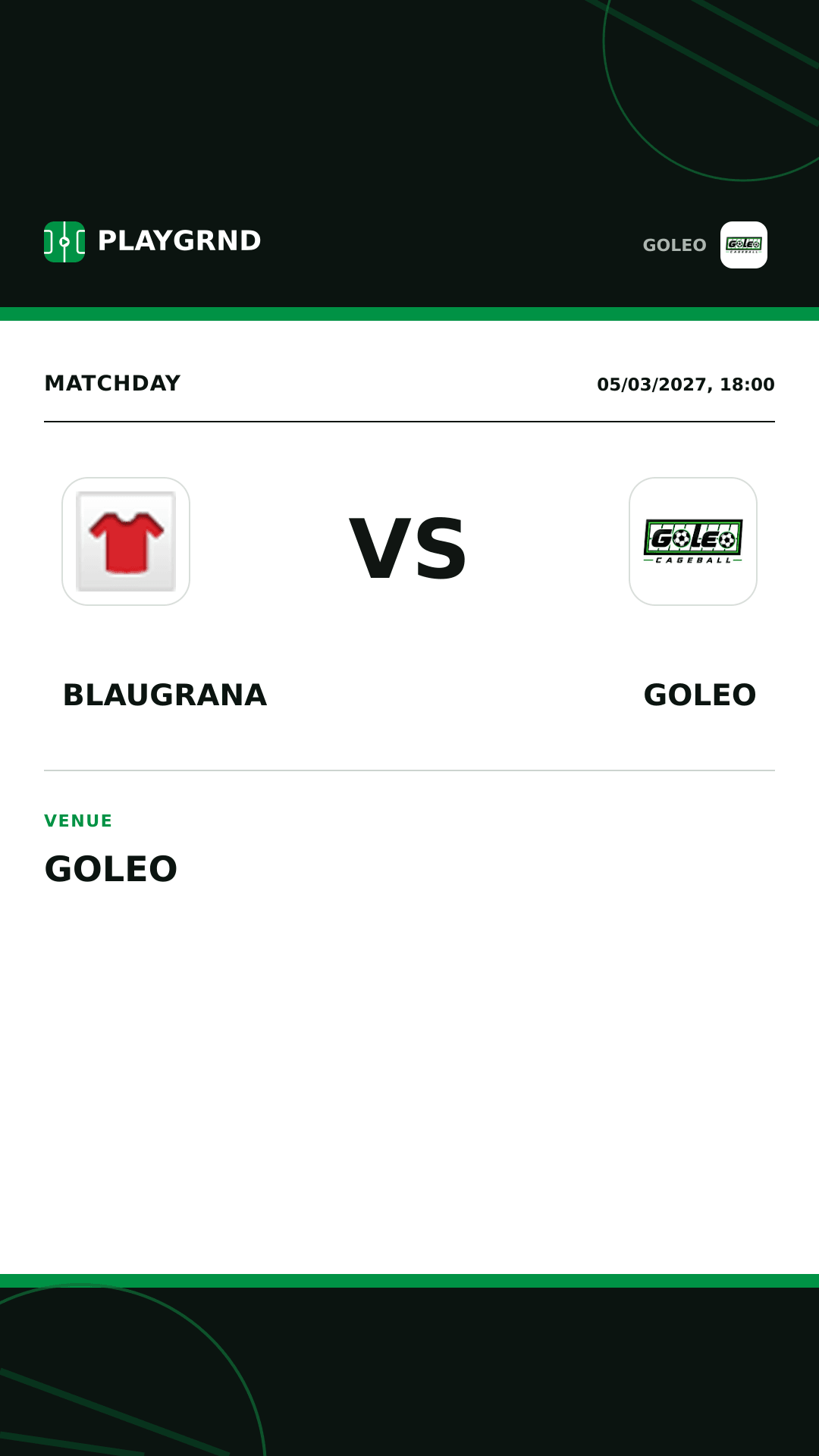 Instagram artwork: Blaugrana vs Goleo