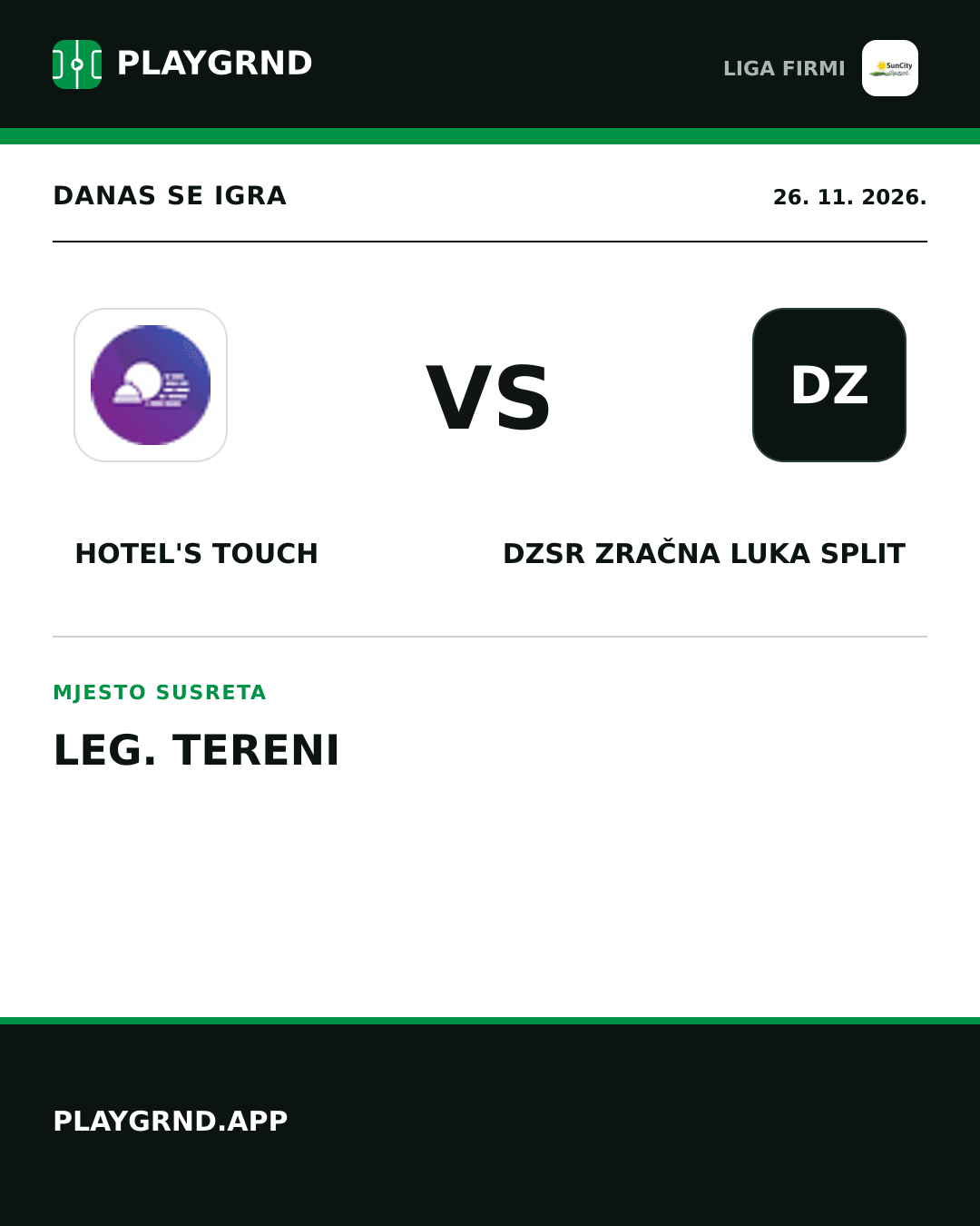 Instagram slika: Hotel's Touch vs DZSR Zračna Luka Split
