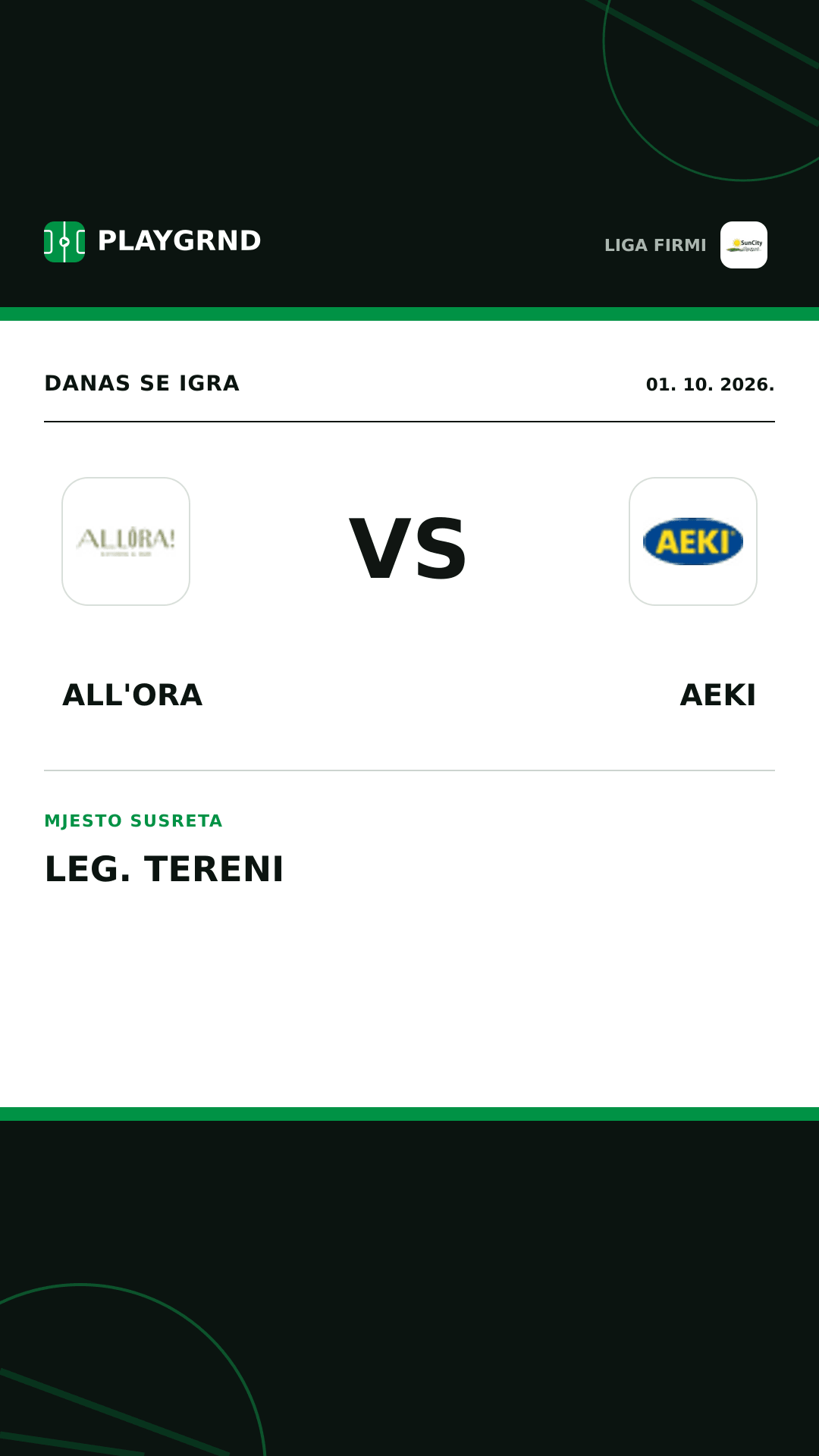 Instagram slika: All'Ora vs AEKI