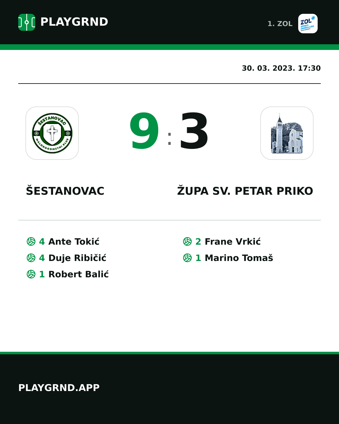 Instagram slika: Šestanovac 9:3 Župa Sv. Petar Priko