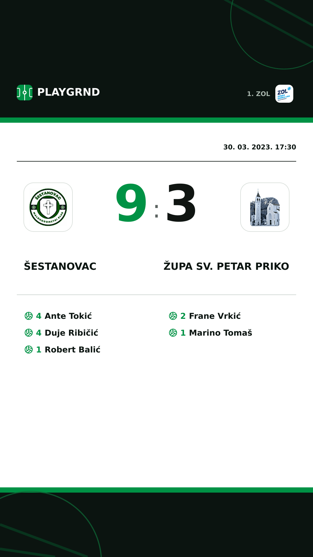 Instagram slika: Šestanovac 9:3 Župa Sv. Petar Priko