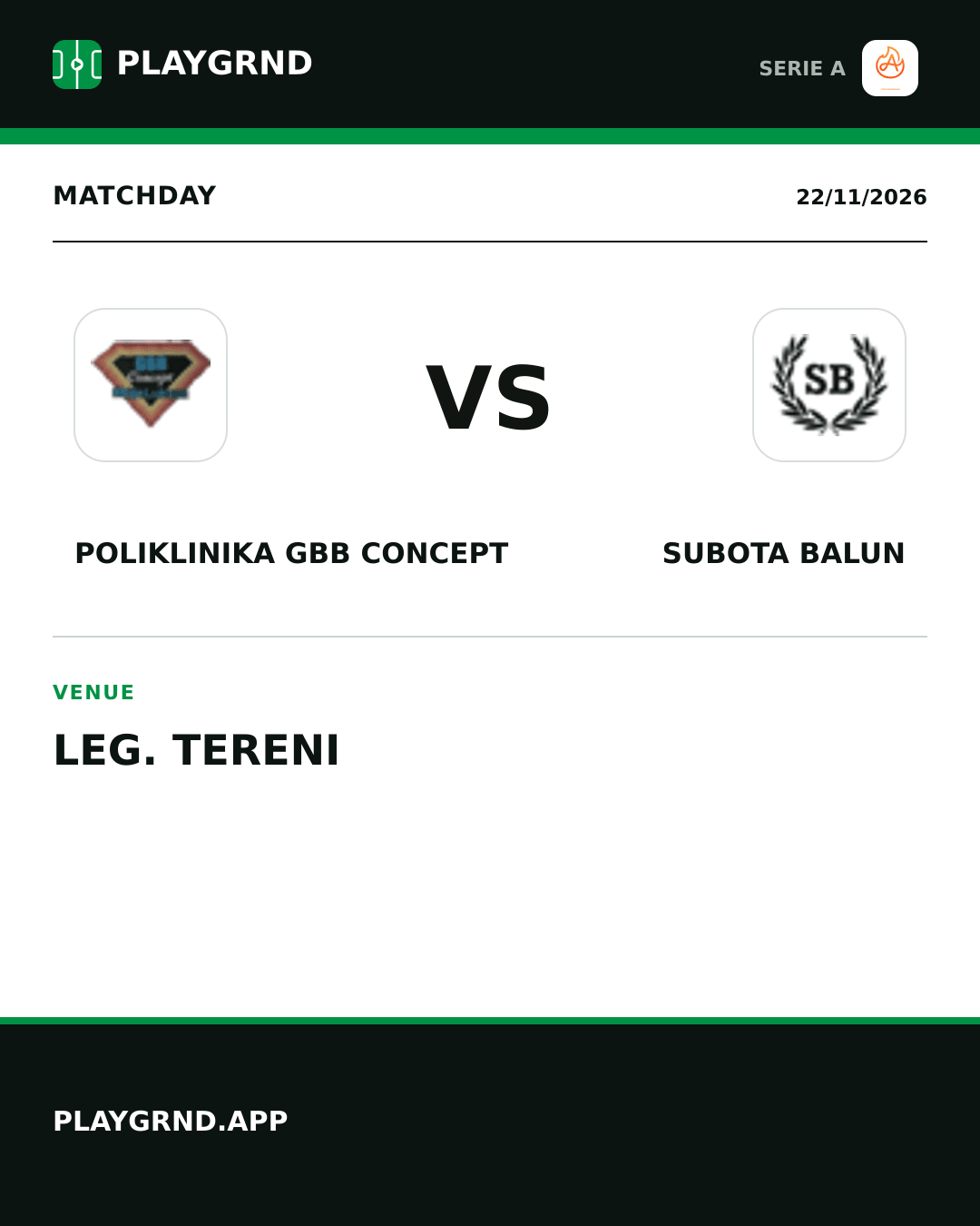 Instagram artwork: Poliklinika Gbb Concept vs Subota Balun