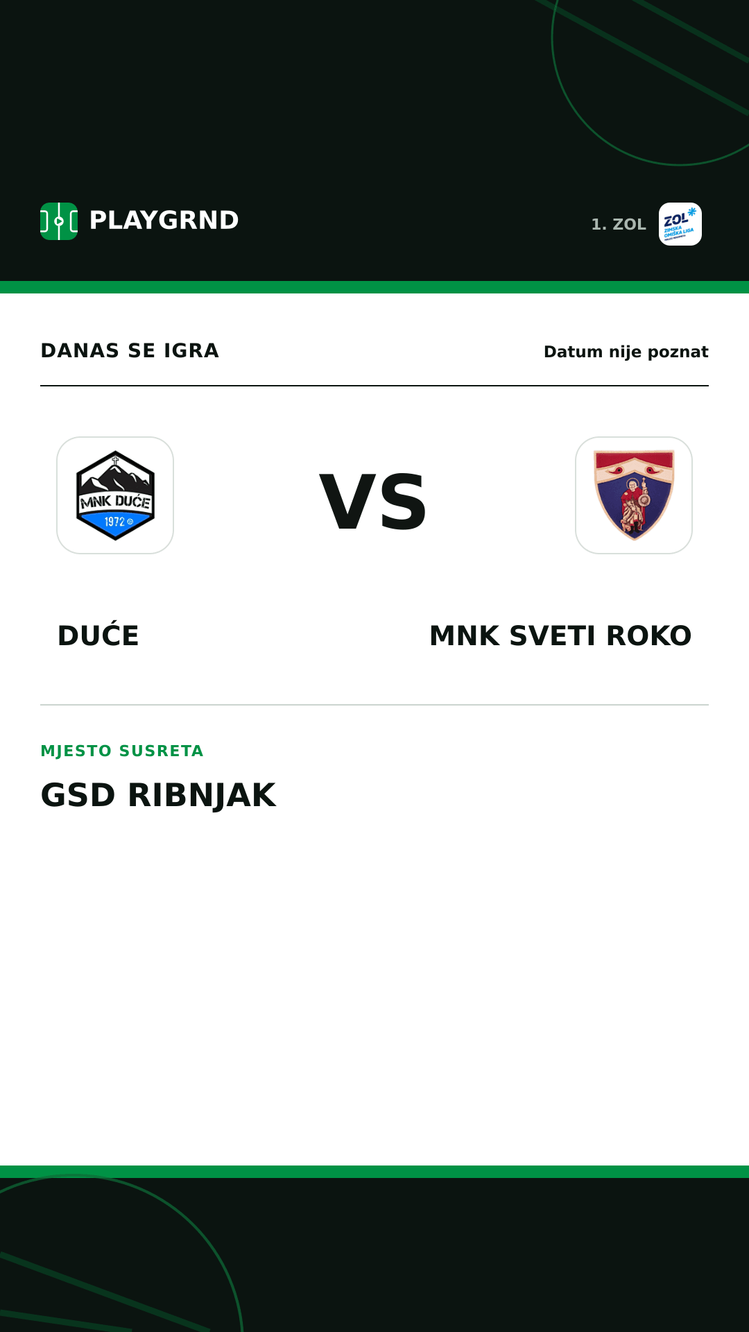 Instagram slika: Duće vs MNK Sveti Roko