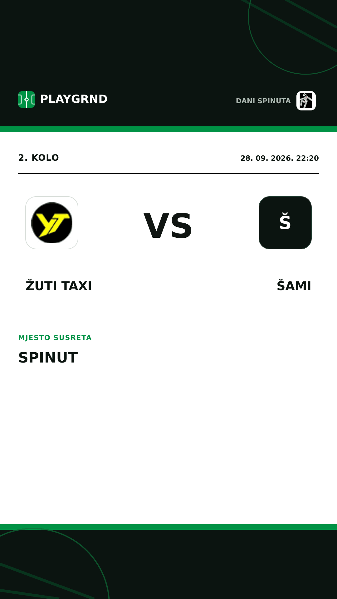 Instagram slika: Žuti Taxi vs ŠAMI