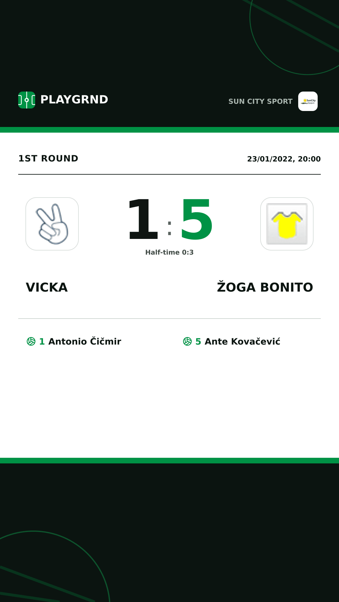 Instagram artwork: Vicka 1:5 Žoga Bonito