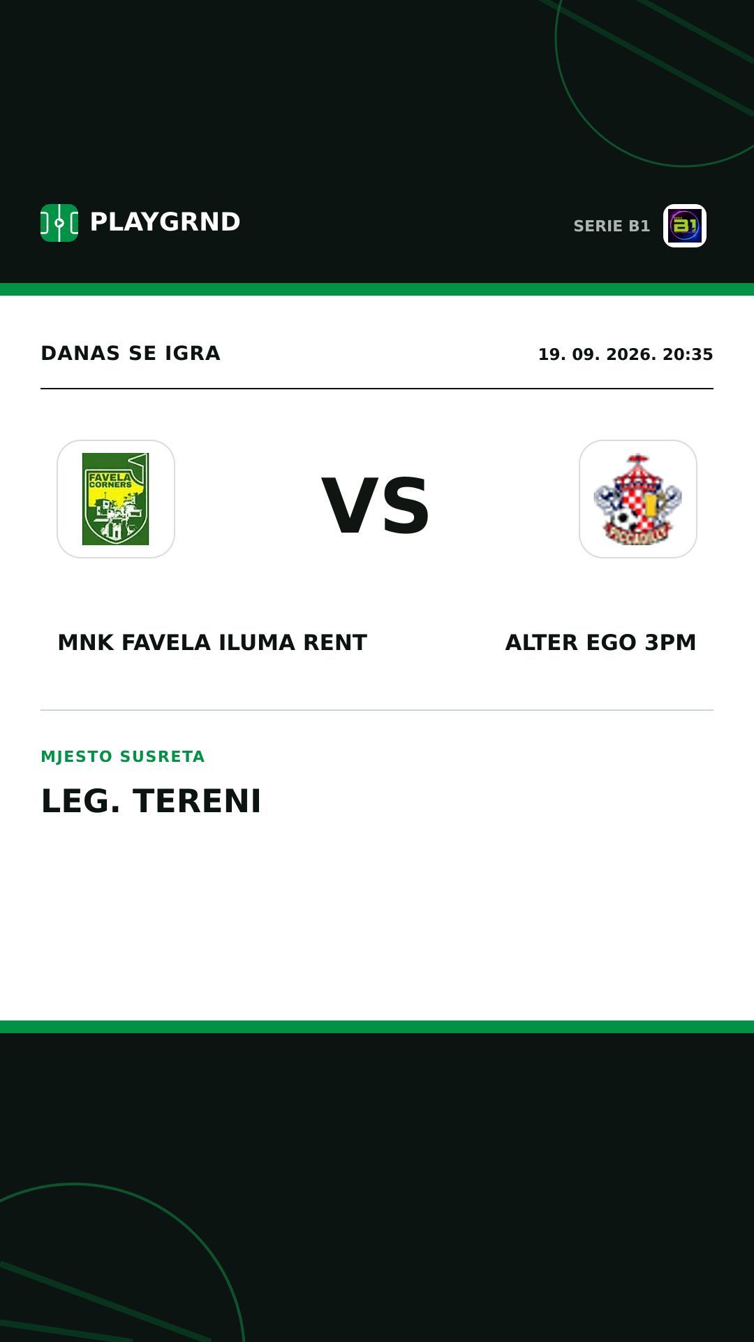Instagram slika: MNK Favela Iluma Rent vs Alter Ego 3PM