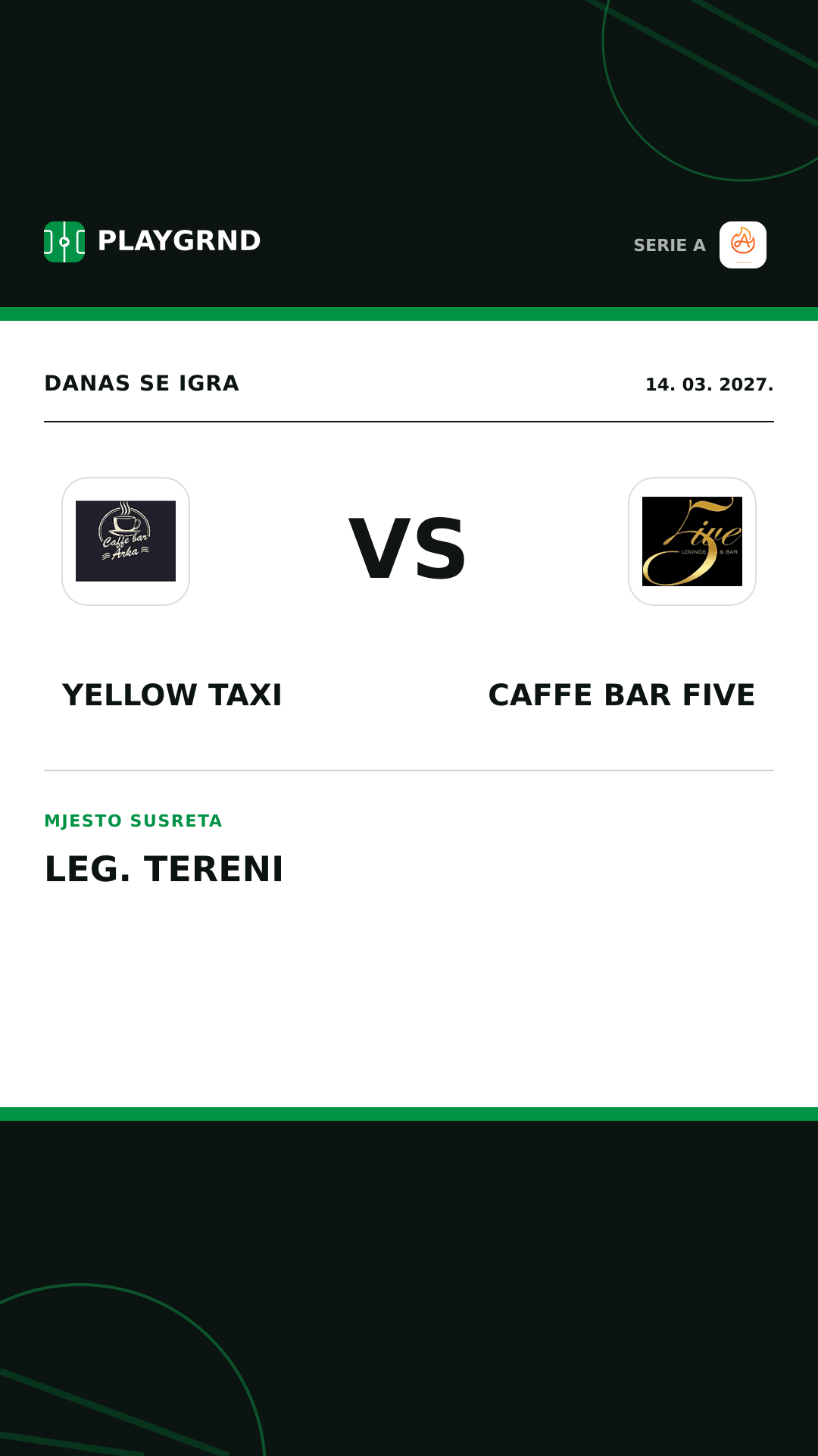 Instagram slika: Yellow Taxi vs Caffe Bar Five
