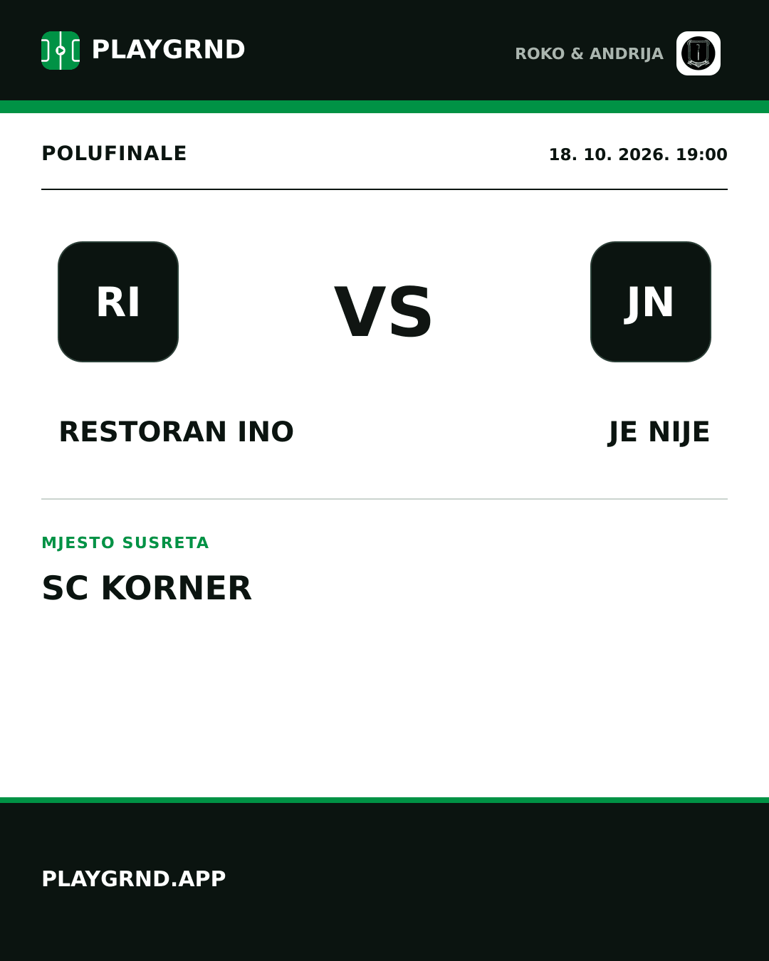 Instagram slika: Restoran Ino vs Je Nije