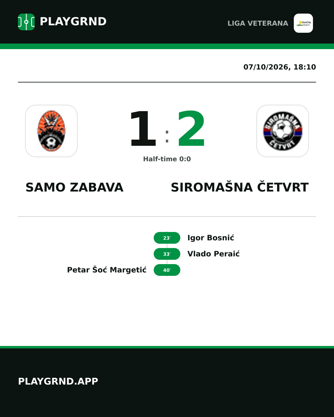 Instagram artwork: Samo Zabava 1:2 Siromašna Četvrt