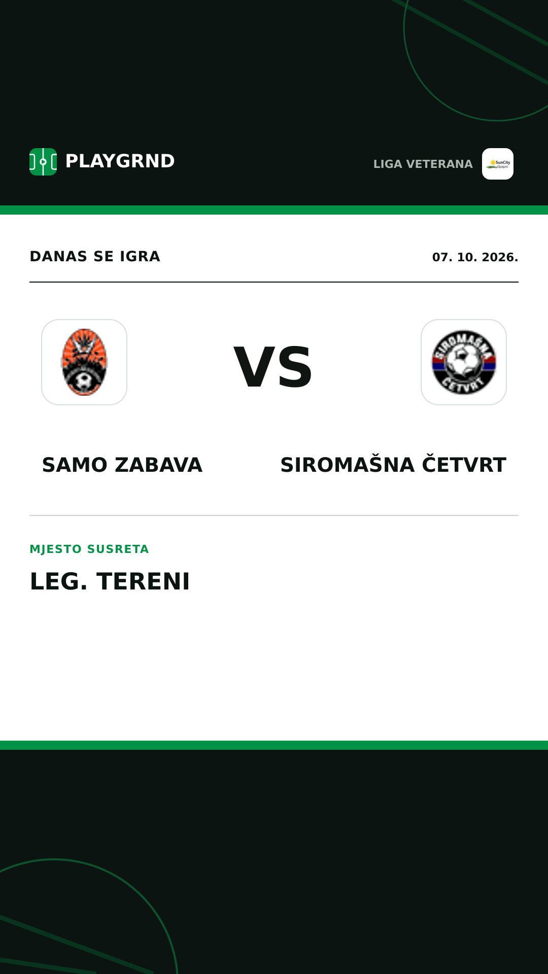 Instagram slika: Samo Zabava vs Siromašna Četvrt