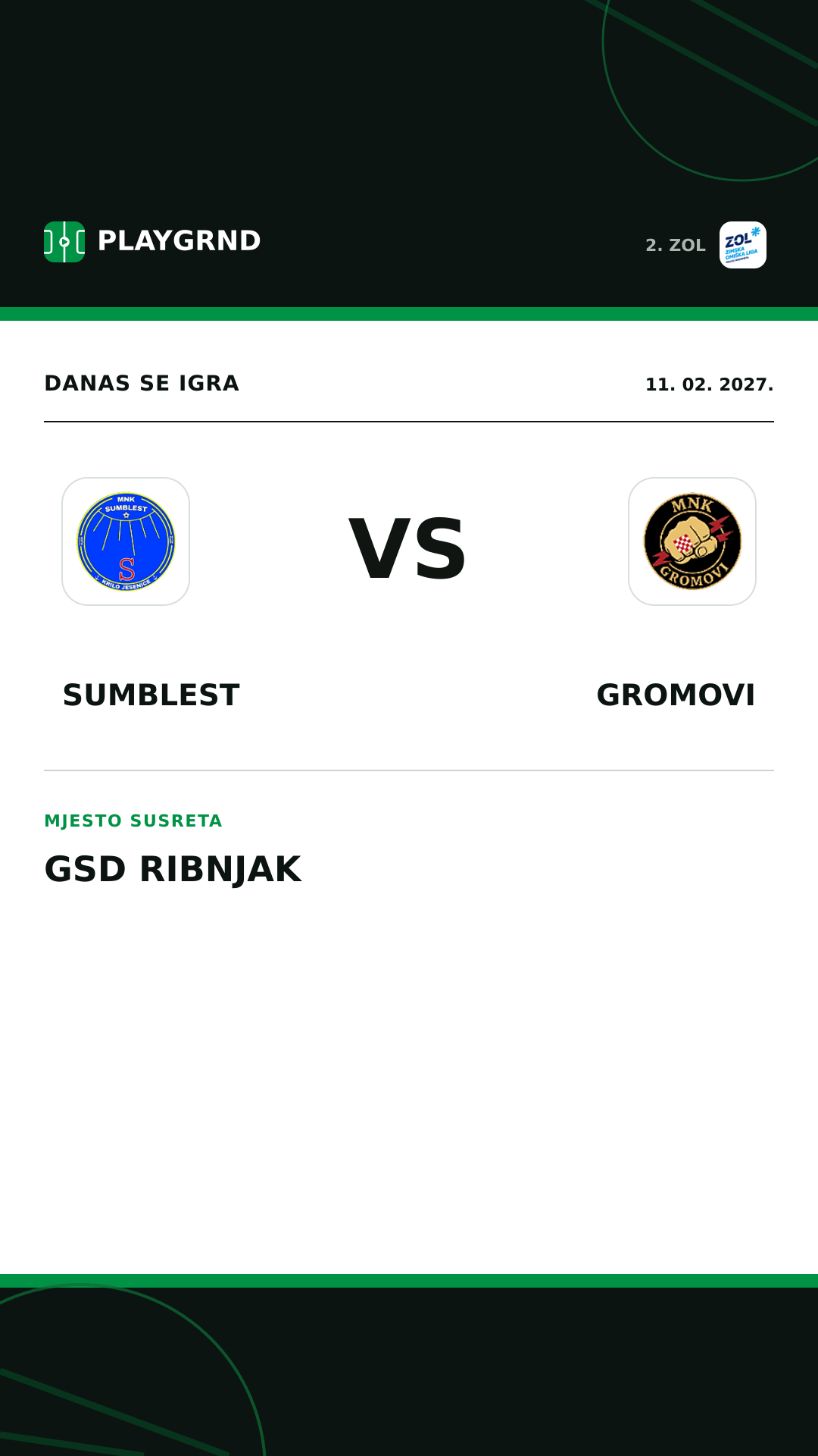 Instagram slika: Sumblest vs Gromovi