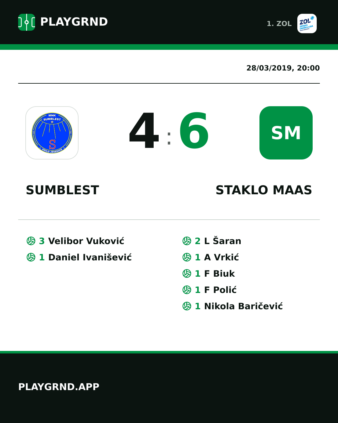 Instagram artwork: Sumblest 4:6 Staklo Maas