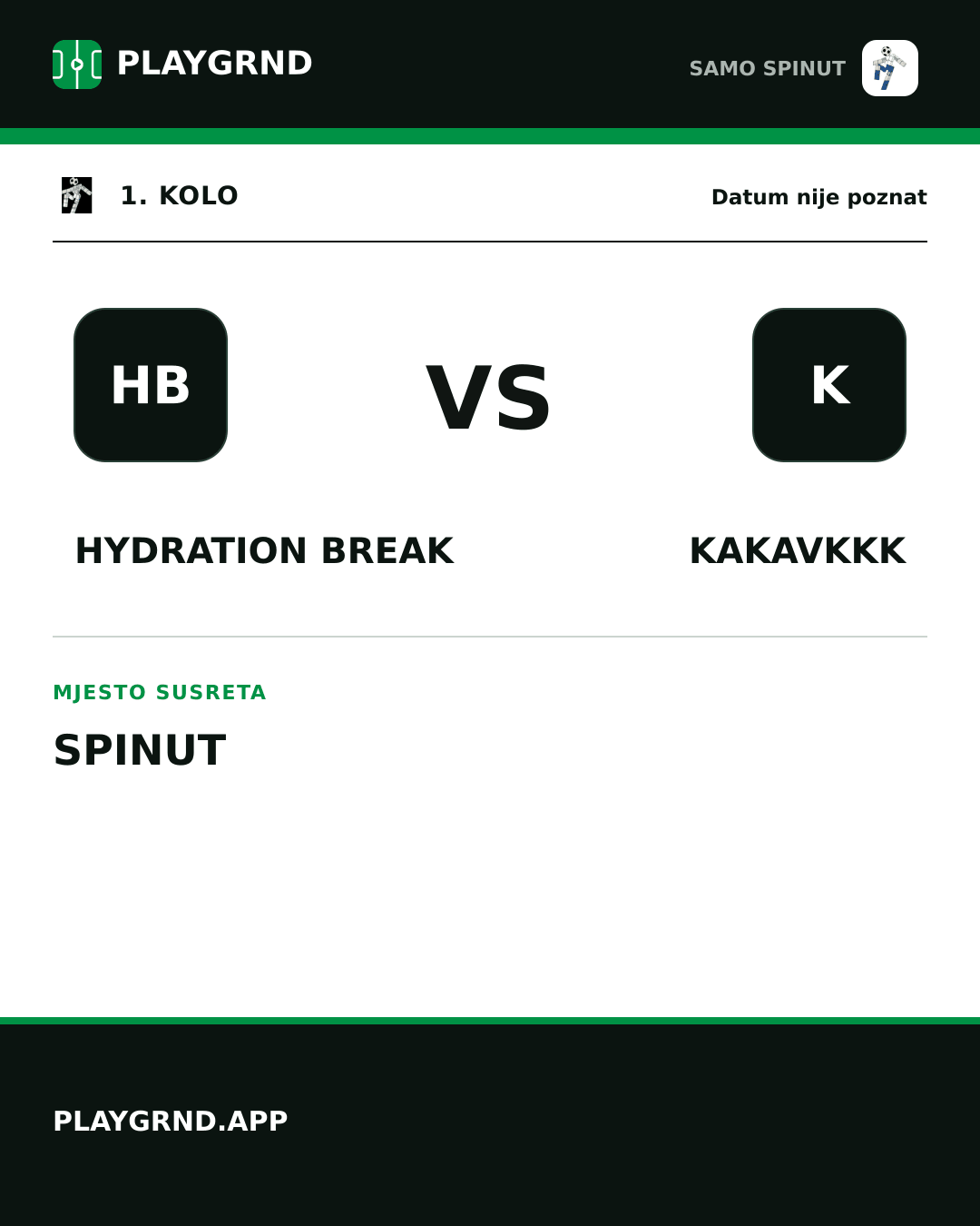 Instagram slika: Hydration break vs Kakavkkk