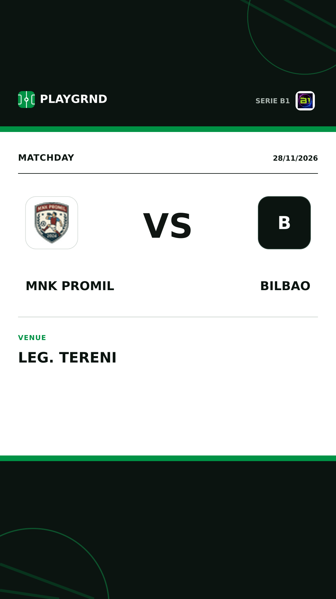 Instagram artwork: Mnk Promil vs Bilbao