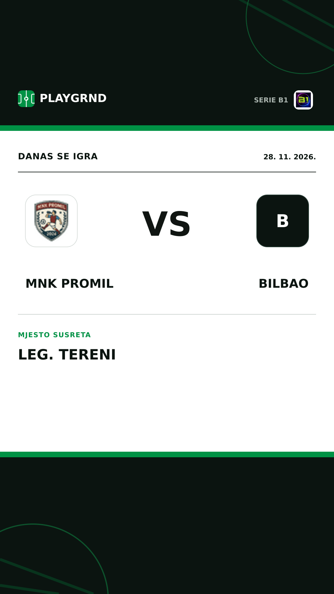 Instagram slika: Mnk Promil vs Bilbao