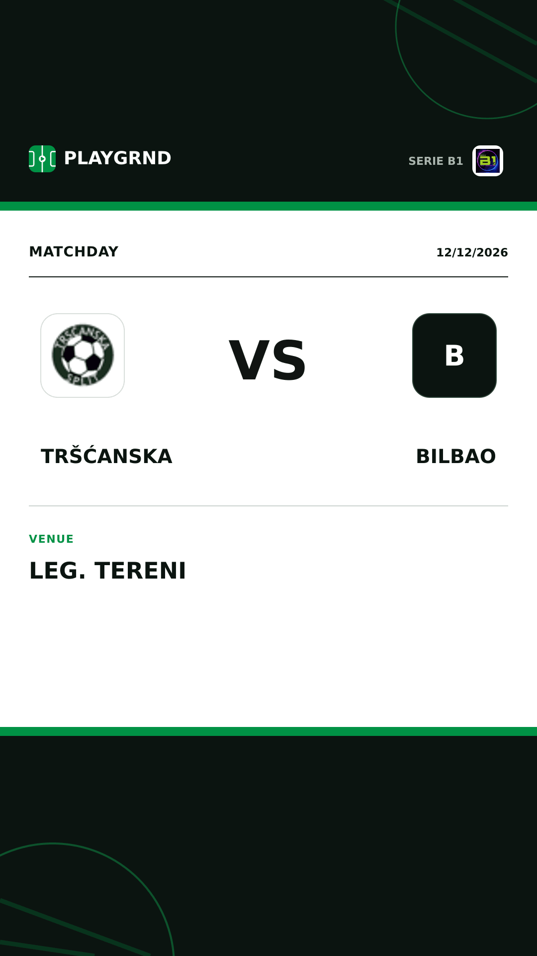 Instagram artwork: Tršćanska vs Bilbao
