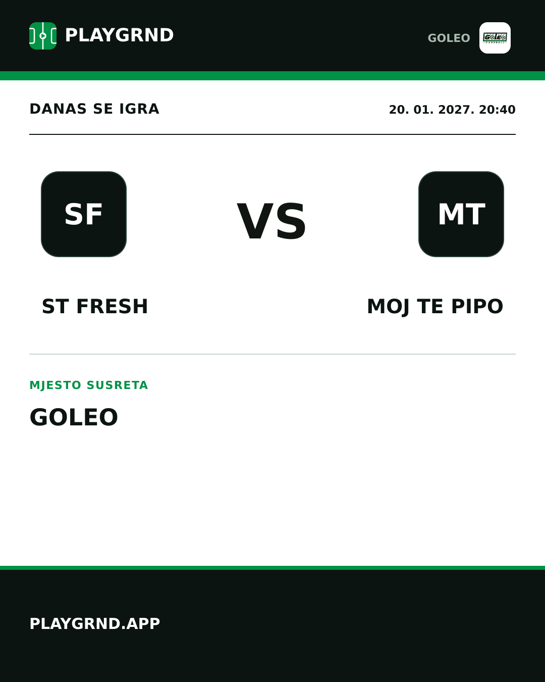 Instagram slika: ST Fresh vs Moj te pipo