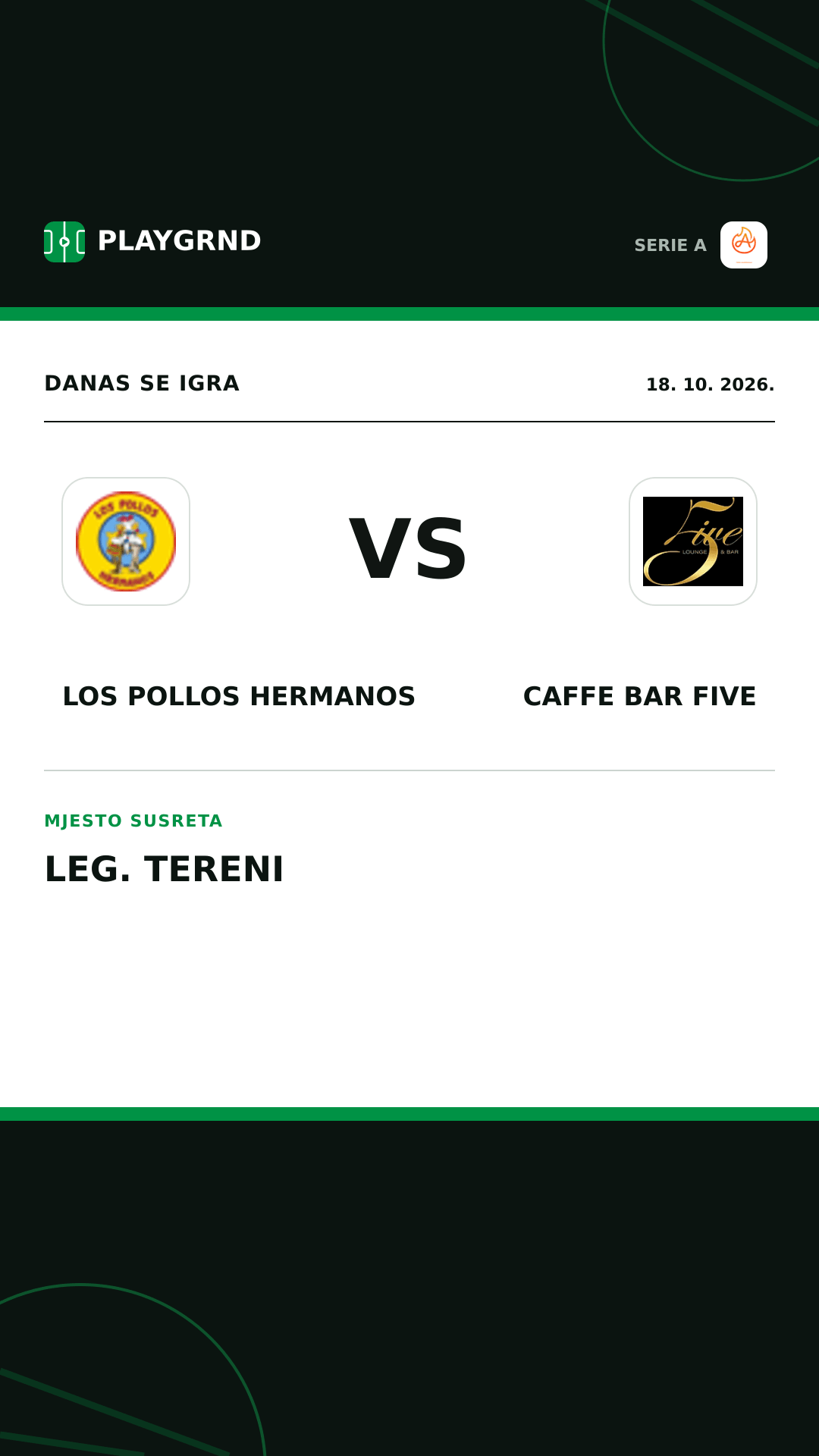 Instagram slika: Los Pollos Hermanos vs Caffe Bar Five