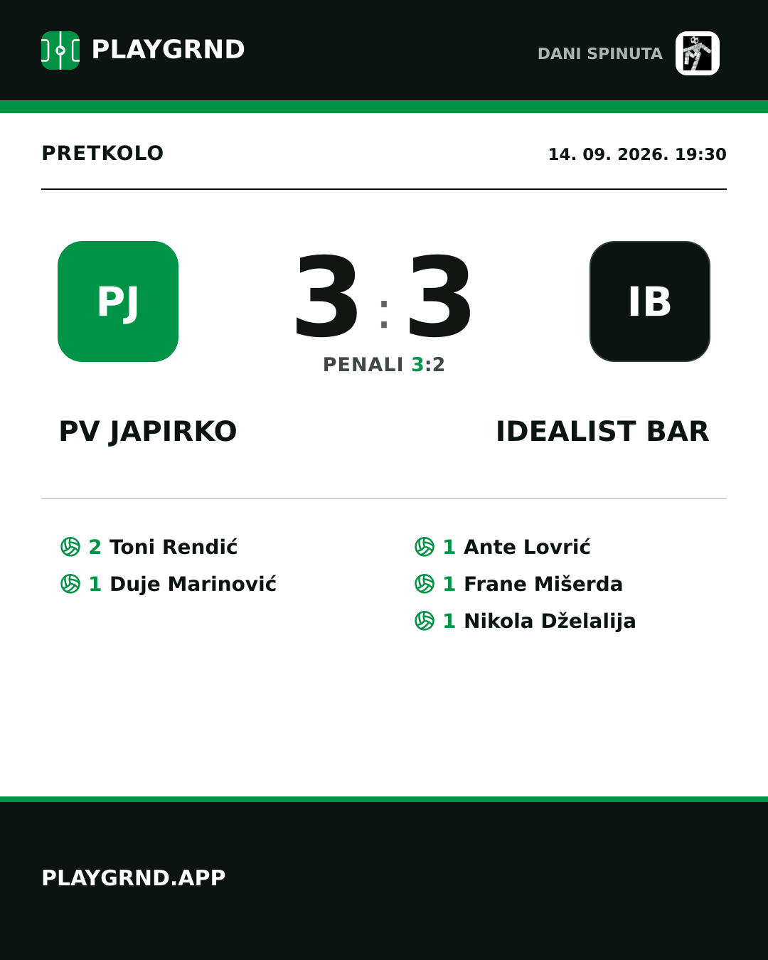 Instagram slika: PV Japirko 3:3 Idealist Bar