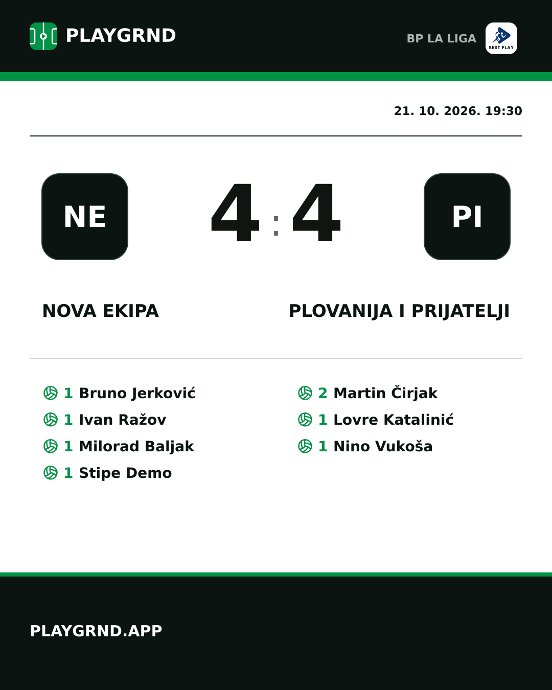 Instagram slika: NOVA EKIPA 4:4 Plovanija i Prijatelji