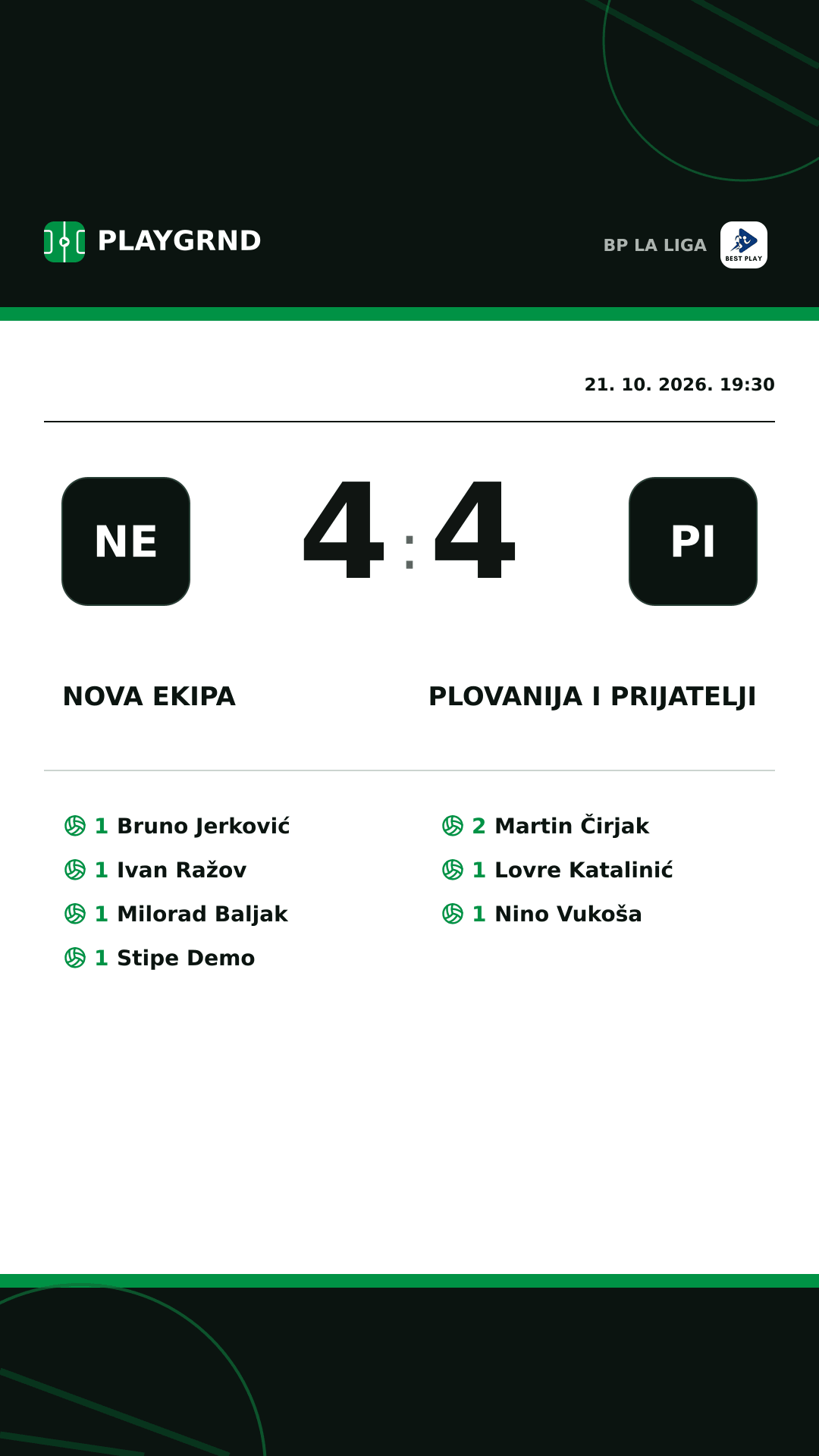 Instagram slika: NOVA EKIPA 4:4 Plovanija i Prijatelji