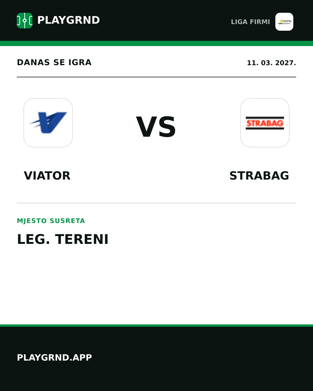 Instagram slika: Viator vs Strabag