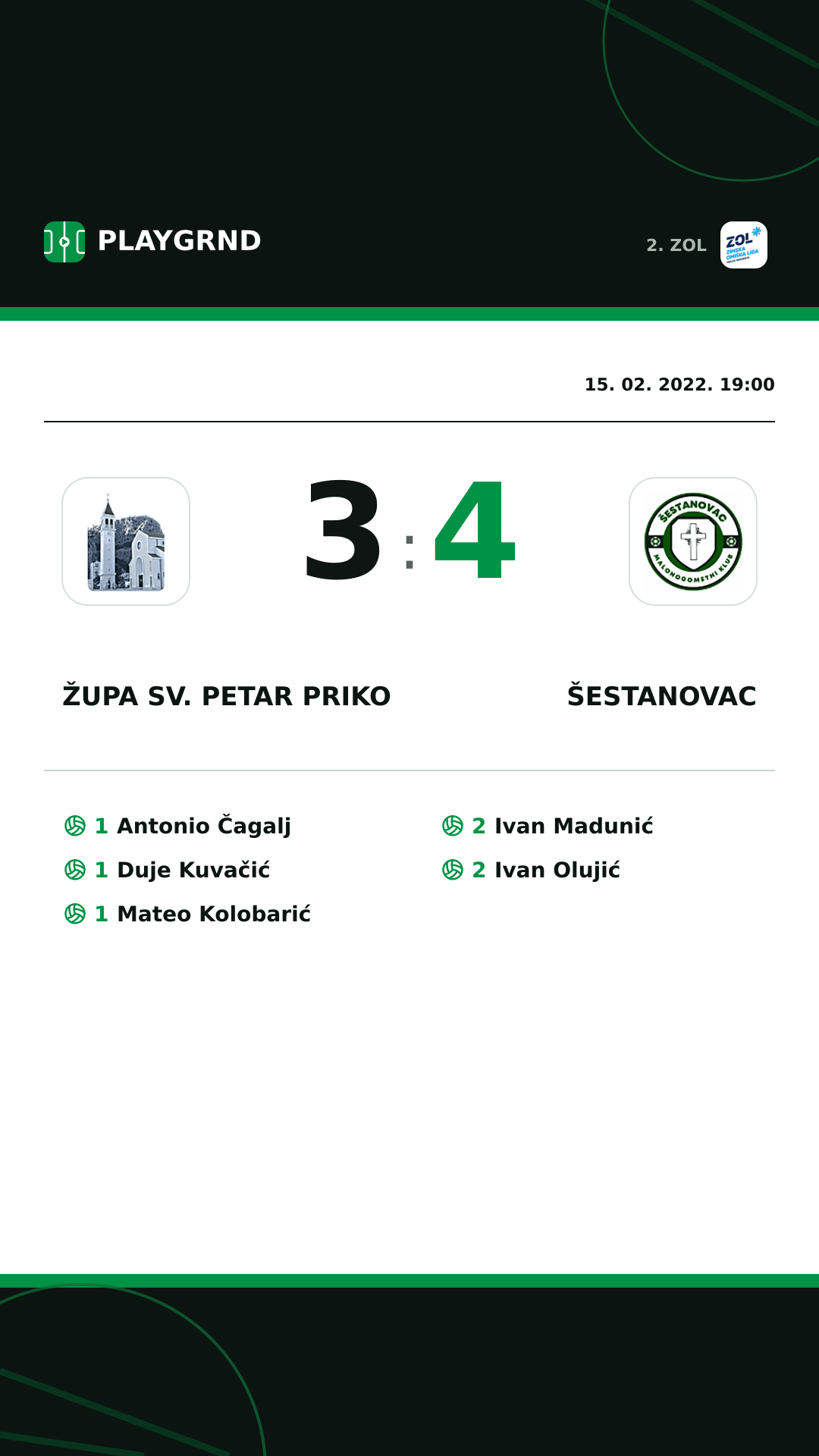 Instagram slika: Župa Sv. Petar Priko 3:4 Šestanovac