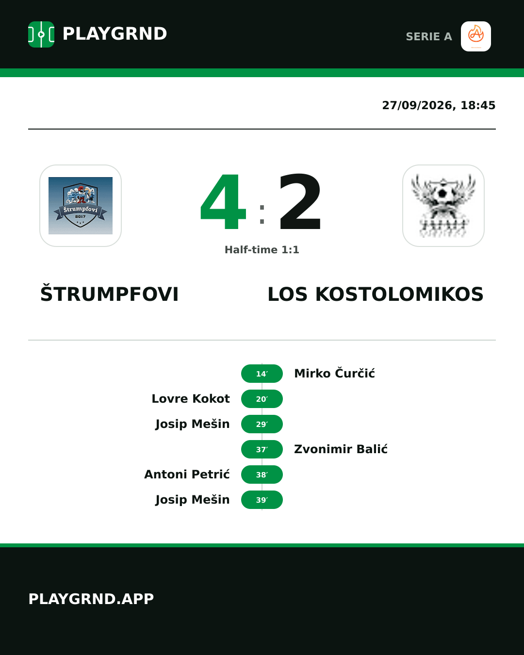 Instagram artwork: Štrumpfovi 4:2 Los Kostolomikos