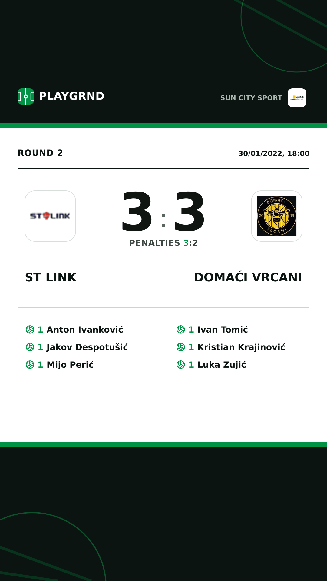Instagram artwork: ST Link 3:3 Domaći Vrcani