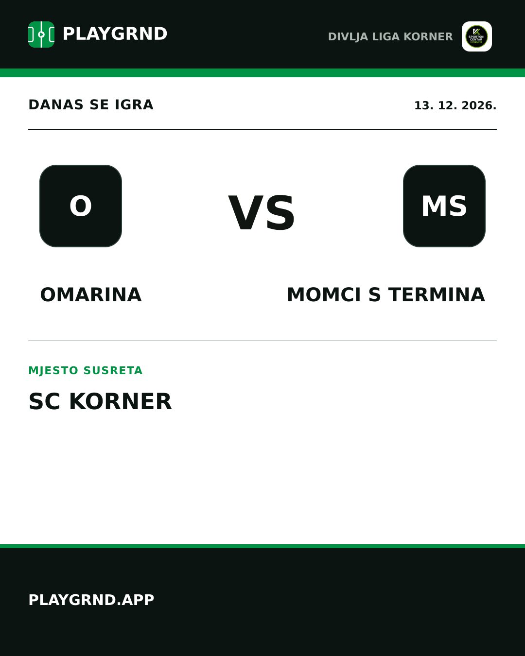 Instagram slika: Omarina vs Momci s termina