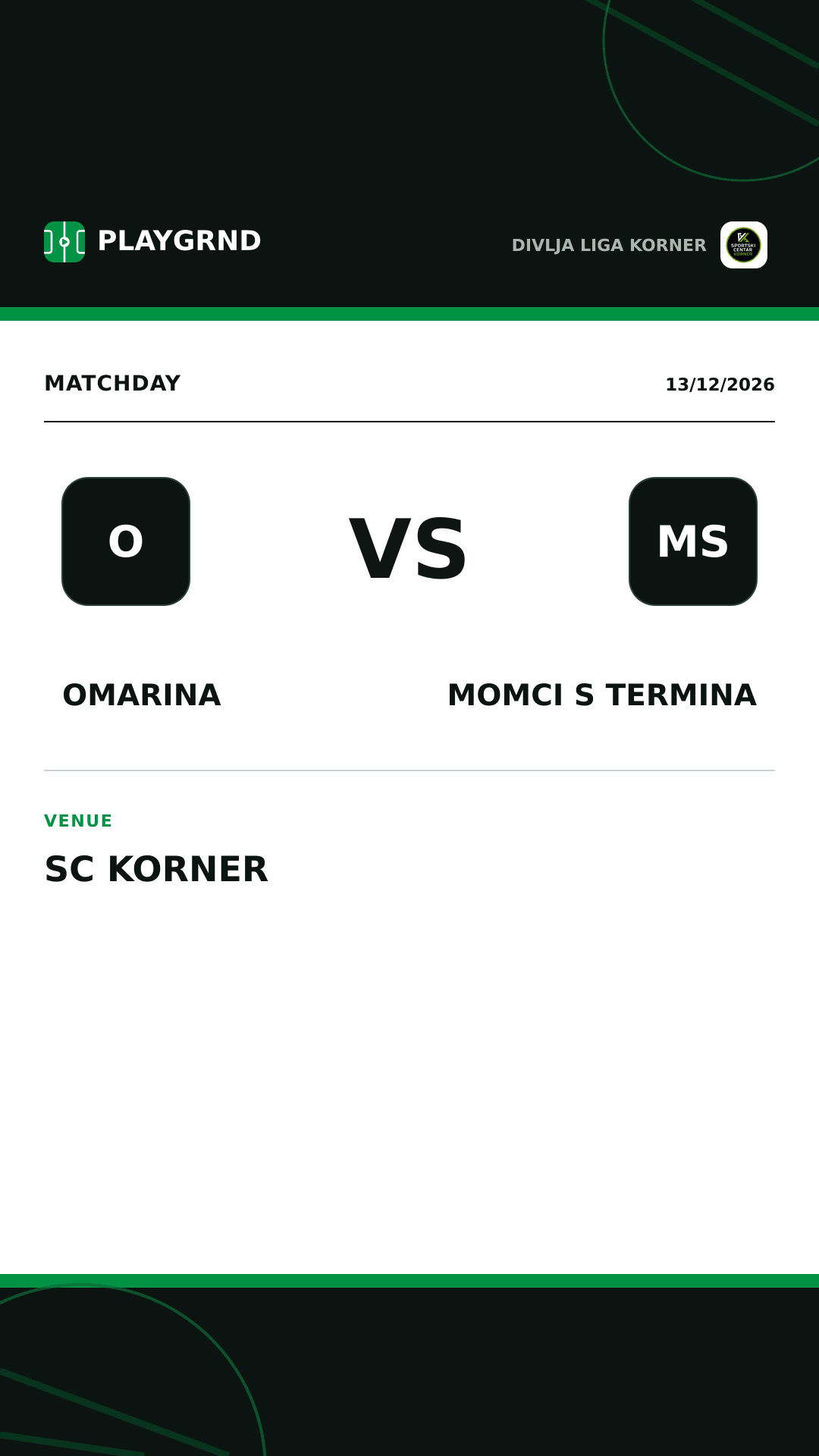 Instagram artwork: Omarina vs Momci s termina