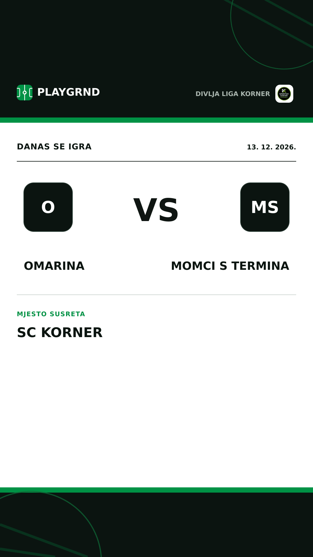 Instagram slika: Omarina vs Momci s termina