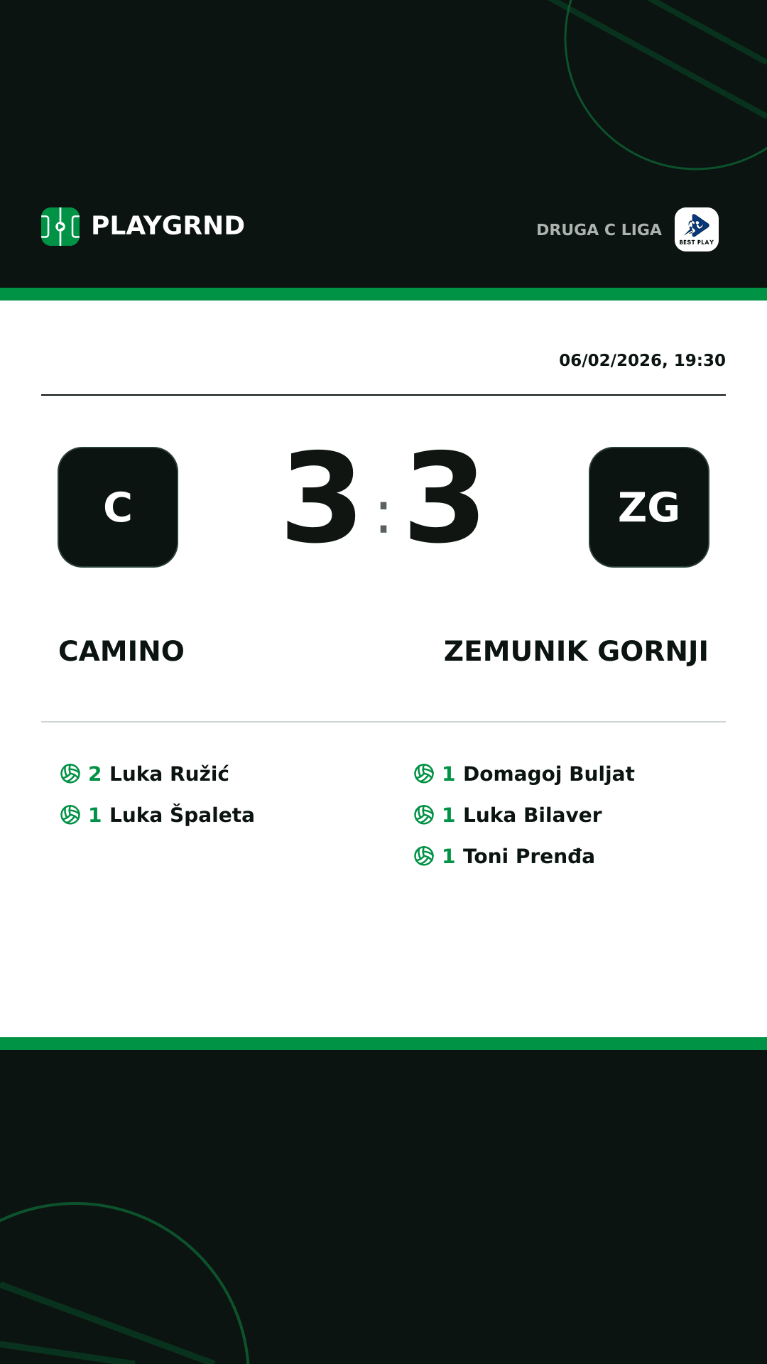 Instagram artwork: Camino 3:3 Zemunik Gornji