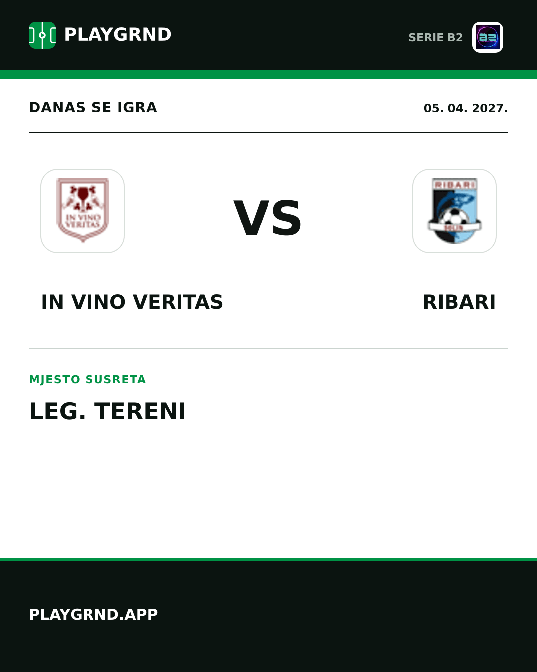 Instagram slika: IN Vino Veritas vs Ribari