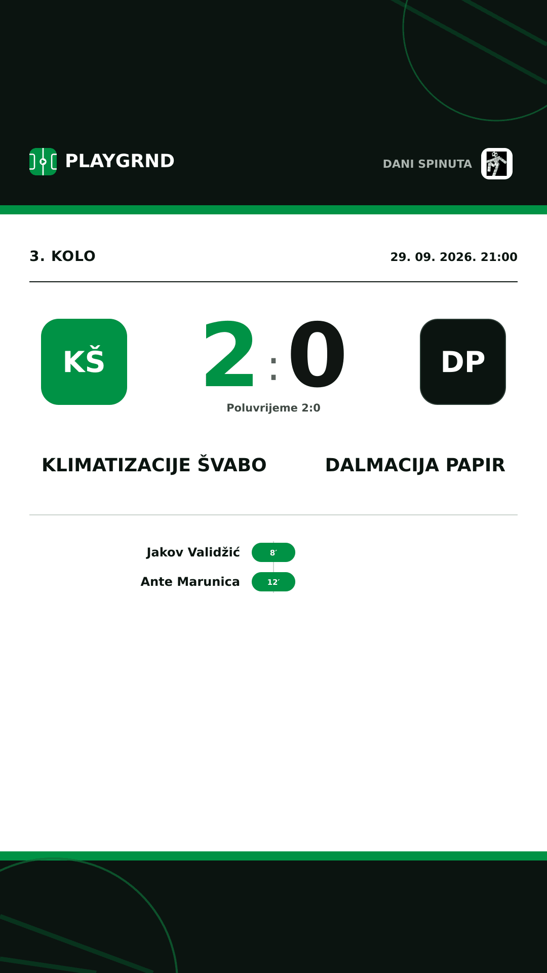 Instagram slika: Klimatizacije Švabo 2:0 Dalmacija Papir
