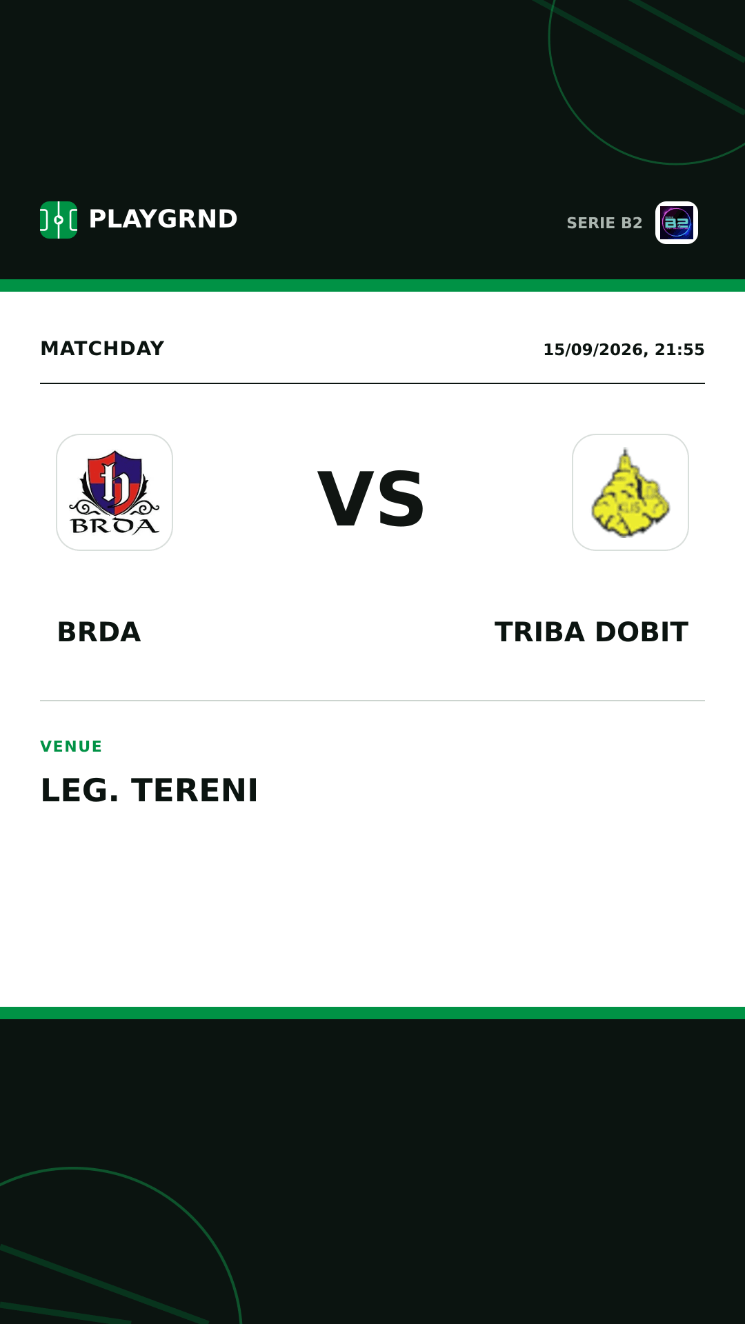 Instagram artwork: Brda vs Triba Dobit