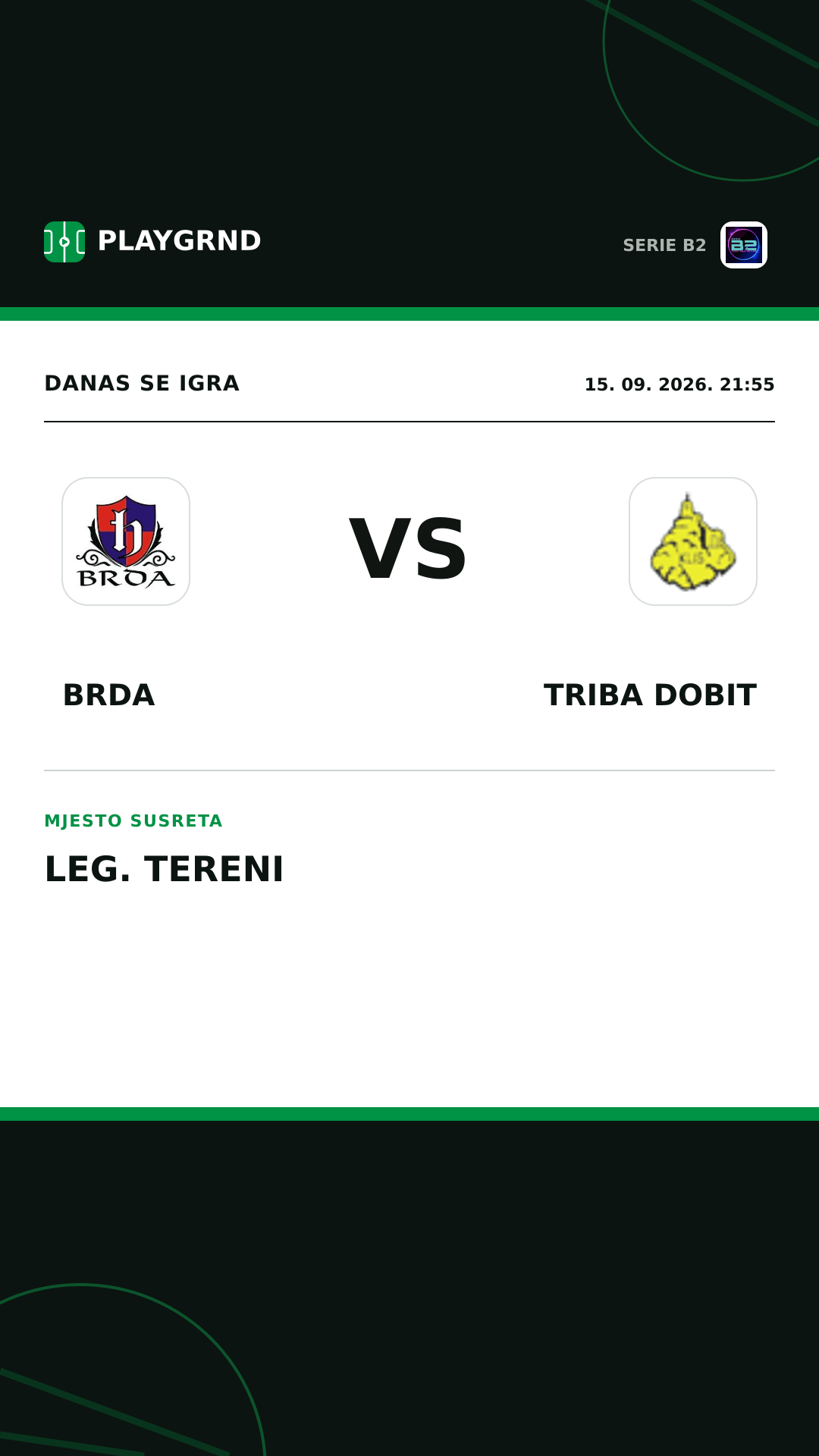 Instagram slika: Brda vs Triba Dobit